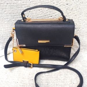 Dune London Black/Gold Purse